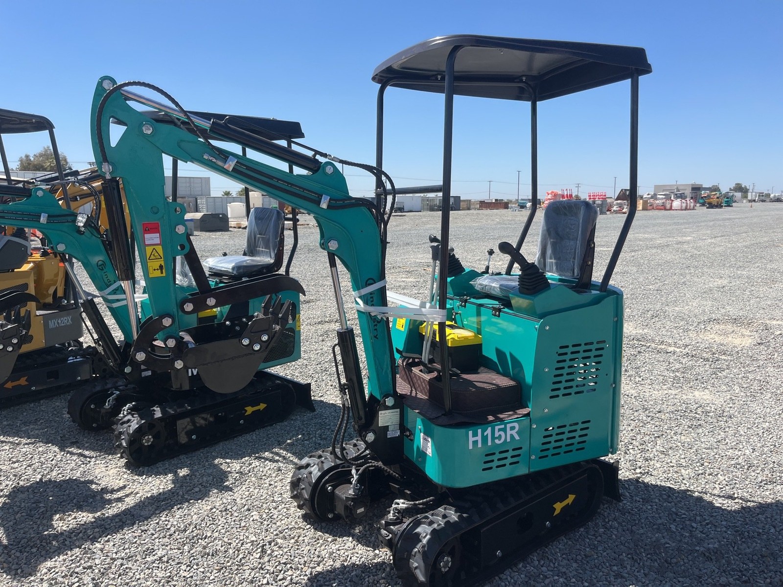 2025 CFG H15R Mini Excavator w Thump OROPS # 4534