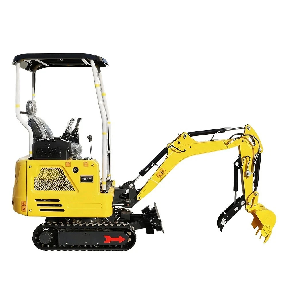 1.8T Mini Excavator Kubota D722 Diesel Engine, Side Swing & Extendable Tracks