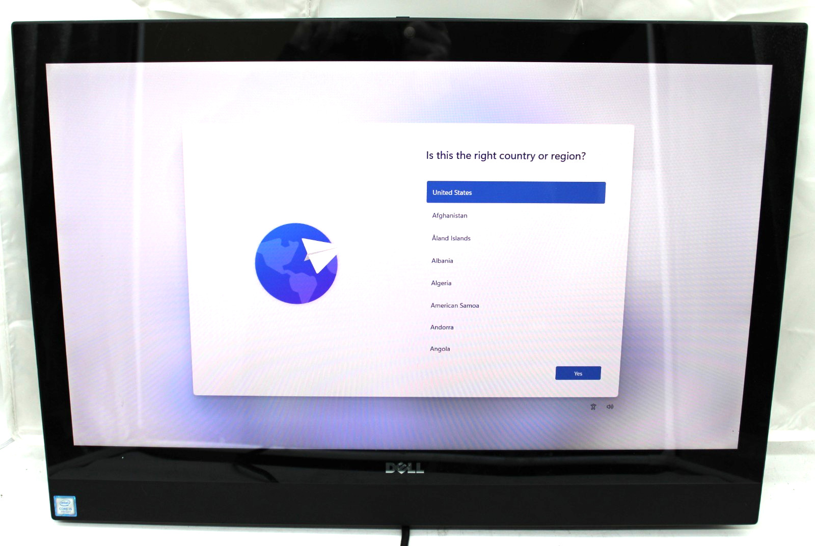23.8” Dell OptiPlex 7450 All-In-One i5-7500 @ 3.40GHz 8GB RAM 256GB SSD Win 11