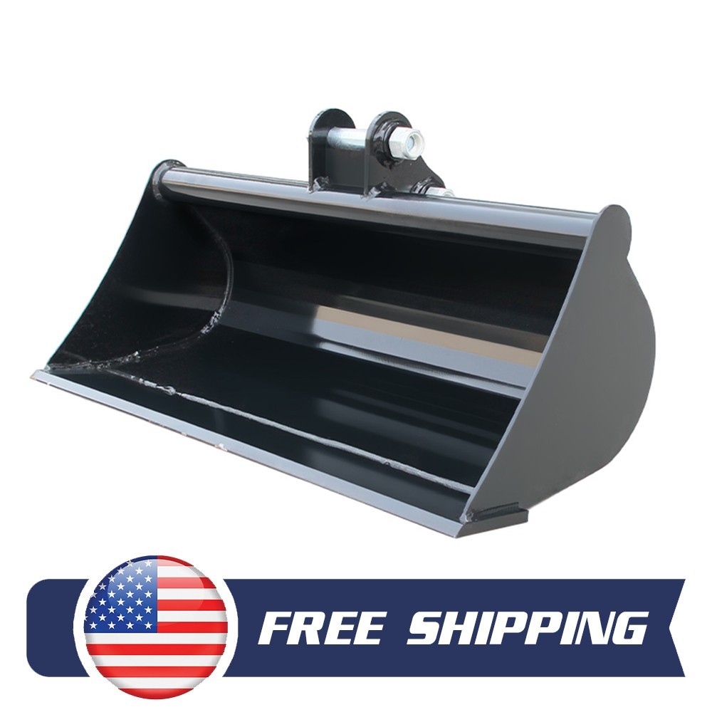 800mm Plain Bucket Attachment For Mini Excavator 1ton-1.5ton with Pins