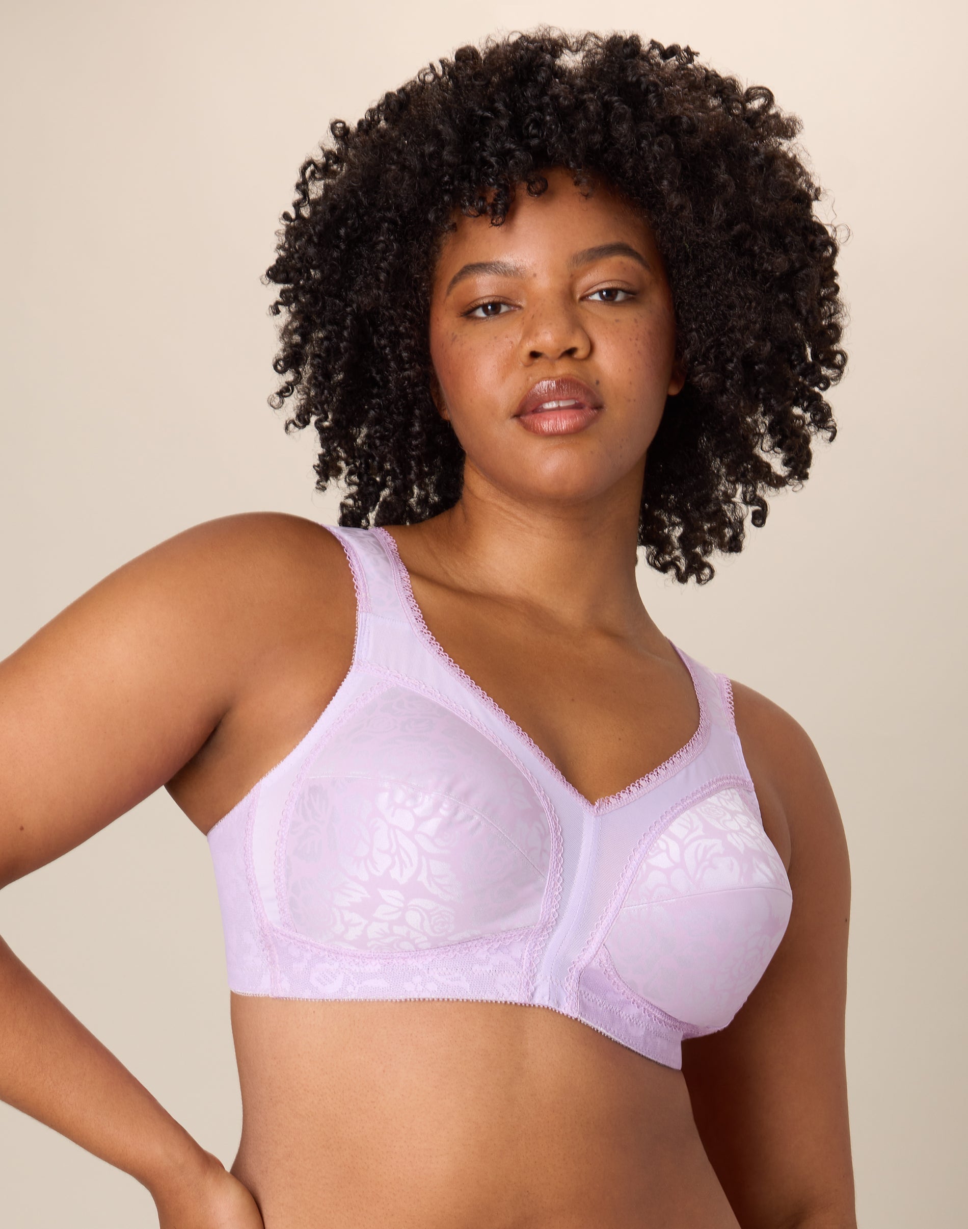 Playtex 18 Hour Ultimate Shoulder Comfort Wireless Bra Future Lavender 36B Women’s