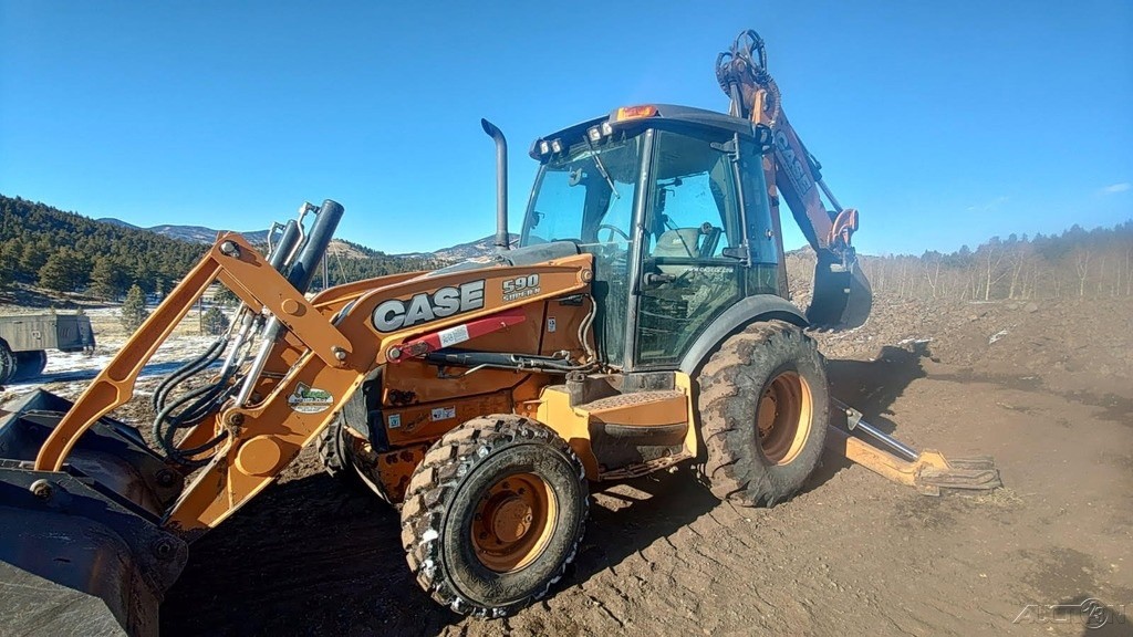 2012 Case 590SN Backhoe Loader 7,199 Hours Stock# 343211