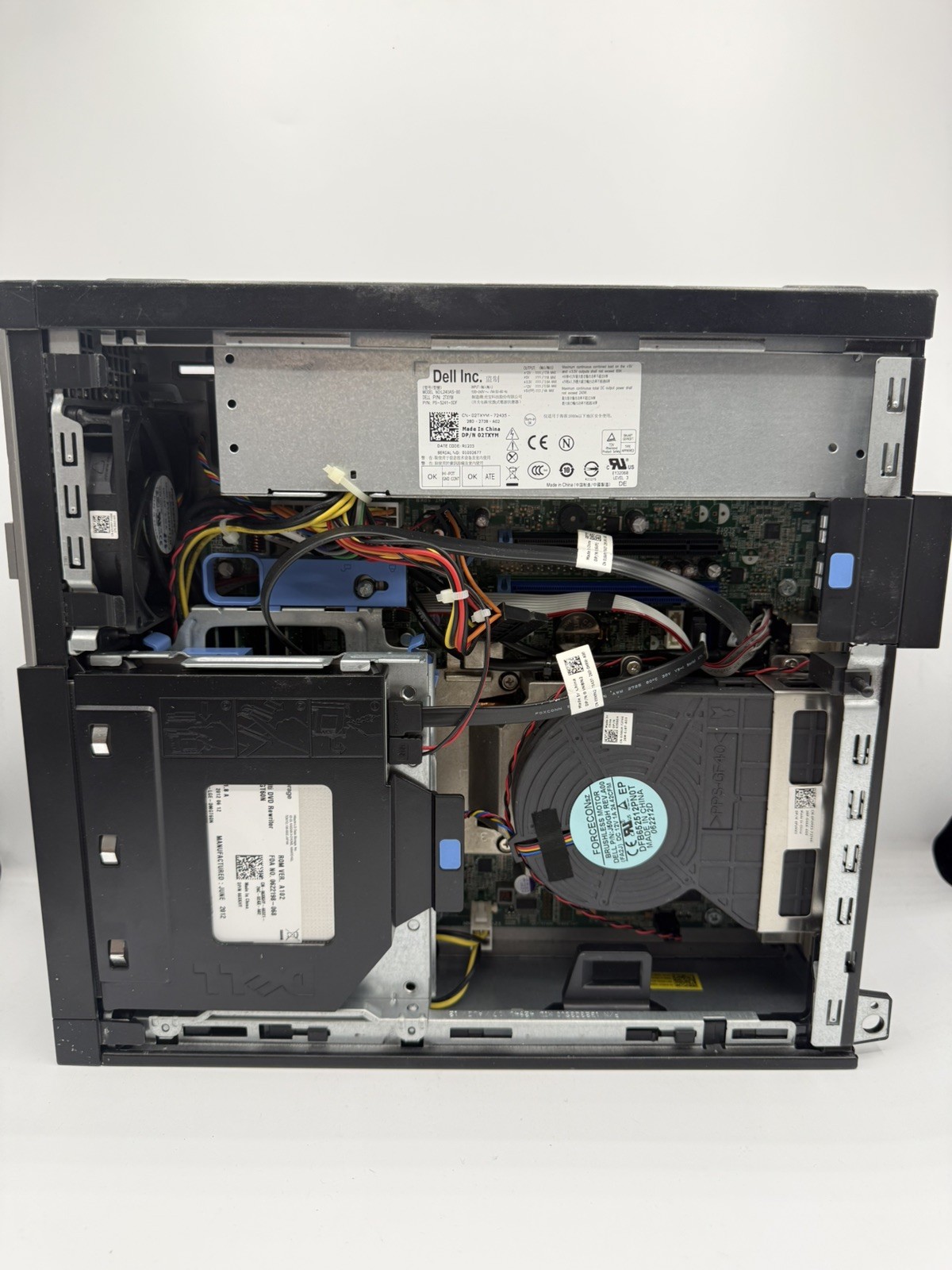 Dell Optiplex 990 Wiped With Power Cable Parts Only