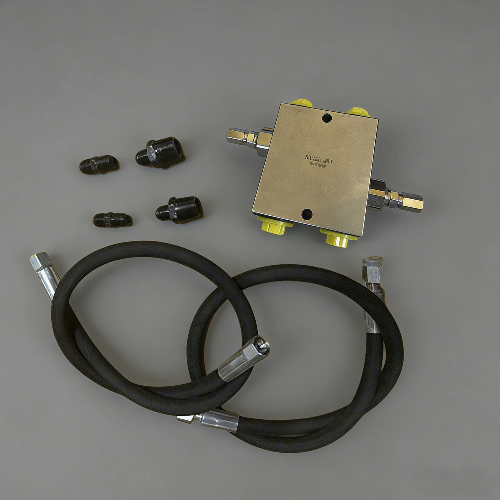 Chinese Mini Excavator Cushion Valve Kit Complete for Swivel Motor Assembled 4d1