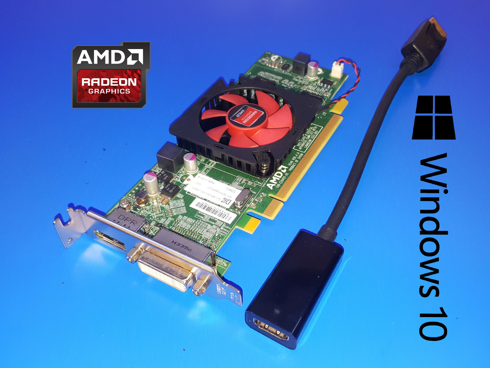 1GB Dell Optiplex 755 760 780 790 960 980 990 SFF Video Card DVI + HDMI Adapter