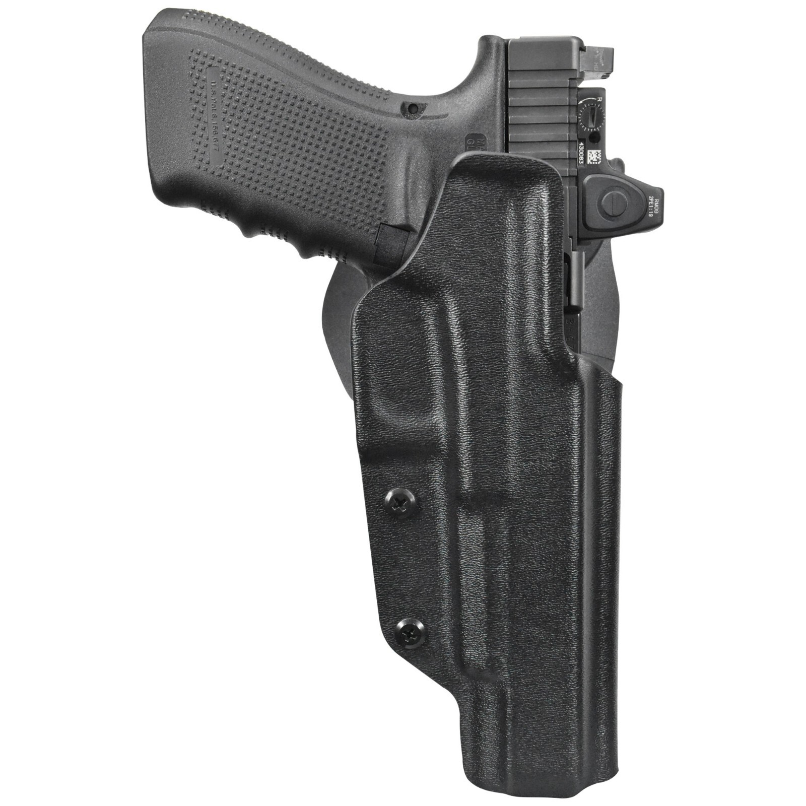 OWB Quick Detach Paddle Holster Fits Glock 40 MOS (Gen4)