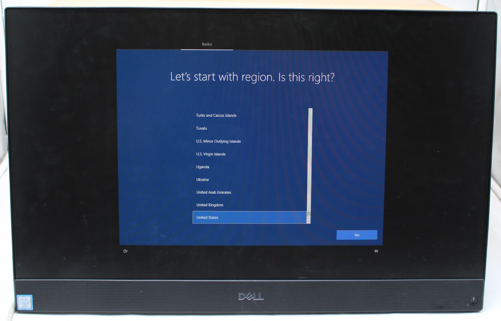 23.8” Dell OptiPlex 7460 All-In-One i5-8500 @ 3.00GHz 8GB RAM 180GB SSD Win 10