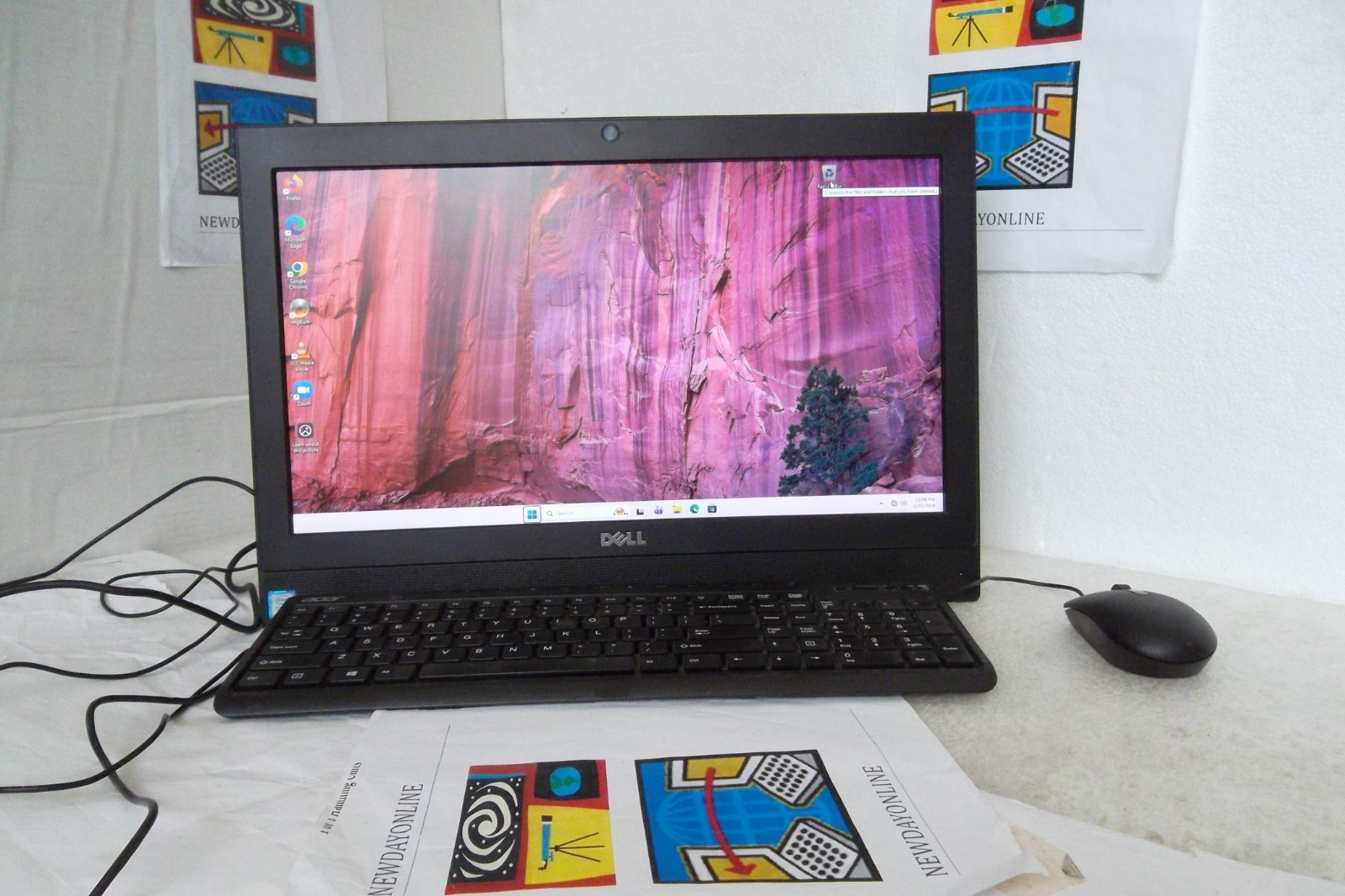 Dell Optiplex 3050 AIO 19.5″ Intel i5-7500T 2.70GHz 16GB 250GB Wi-Fi/BT  Webcam