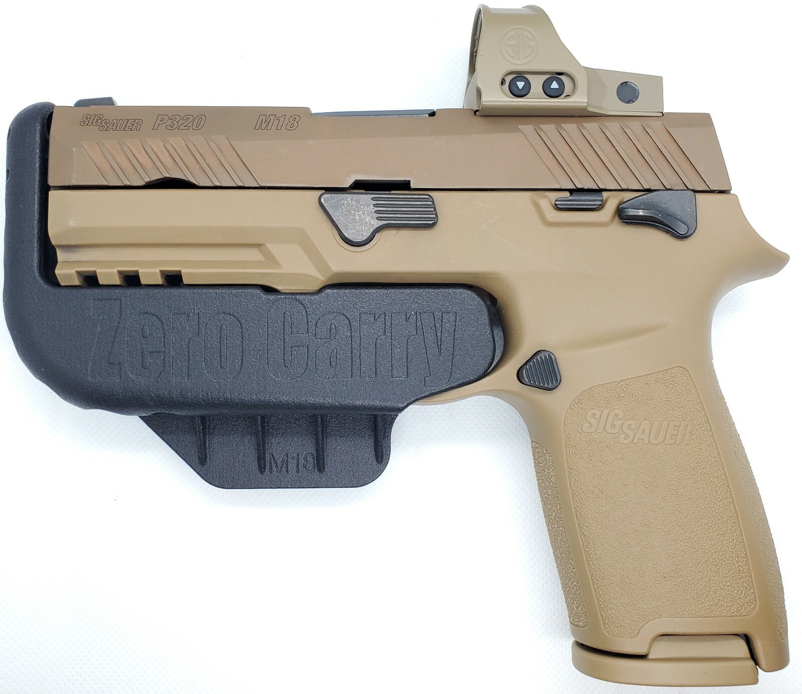 Sig Sauer P320 Nitron Compact Zero Carry Elite IWB Holster for concealed carry