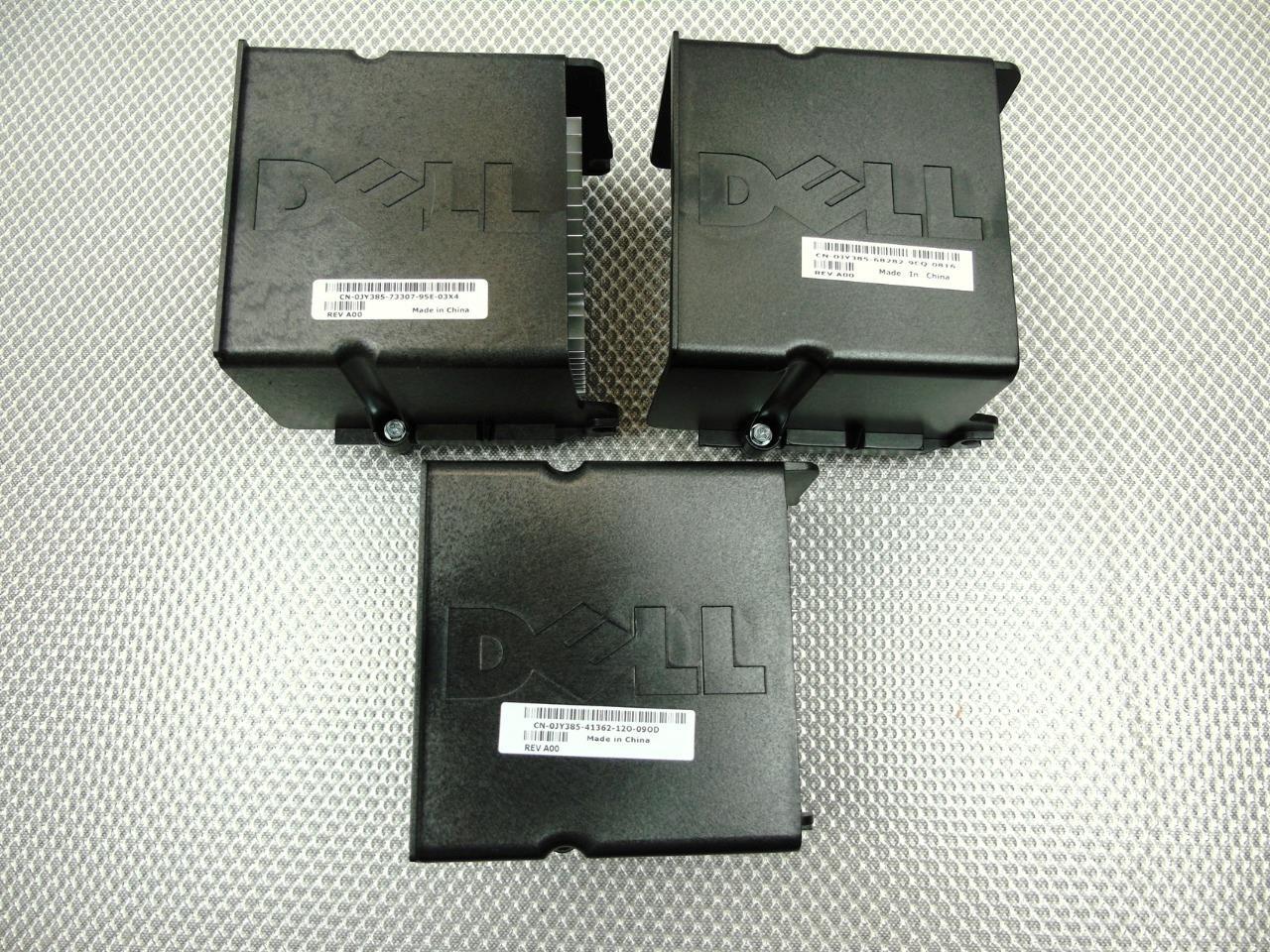 Lot of 3  – Dell OptiPlex 760 780  Heatsink Shroud Assembly – JY385, 0JY385