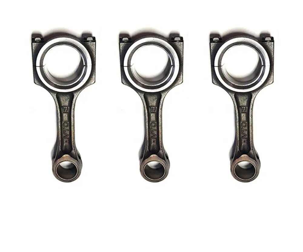 3-piece set 3TNV70 connecting rod suitable for Yanmar excavators, backhoes,