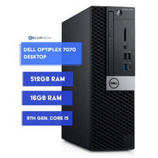 Dell Optiplex Desktop PC – 9th Gen. Intel i5 | 16GB RAM 512GB SSD | Windows 11