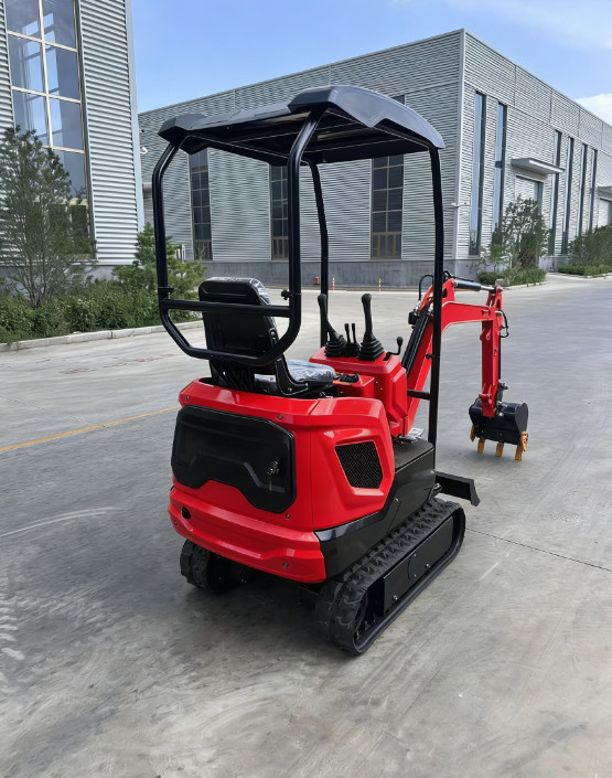 Shipment from the US 1T capacity small excavator. 1T 13.5 HP B&S EPA Engine