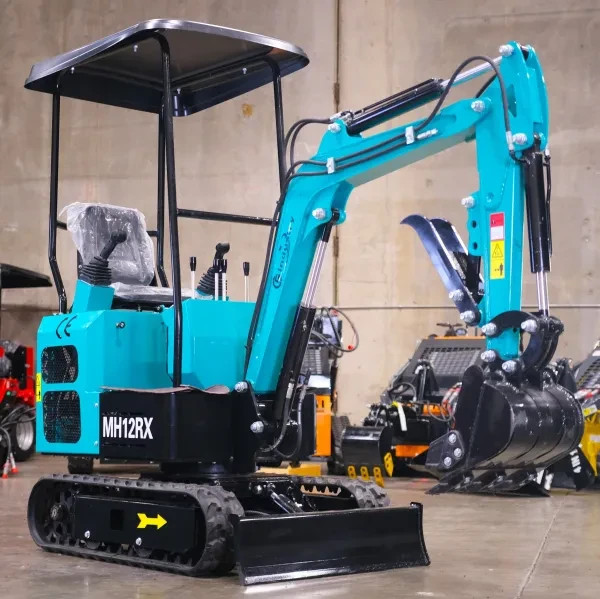 AGT 1Ton Mini Excavator Digger Tracked Crawler RATO Gas Engine EPA 0.03m3 Bucket