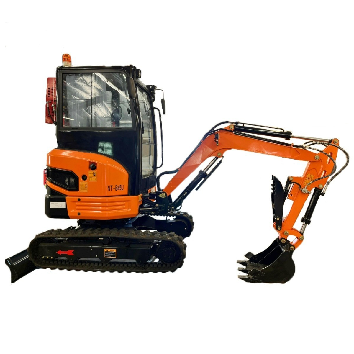 2.6 Ton Perkins Diesel Engine Mini Excavator Digger with A/C Tracked Crawler AGT