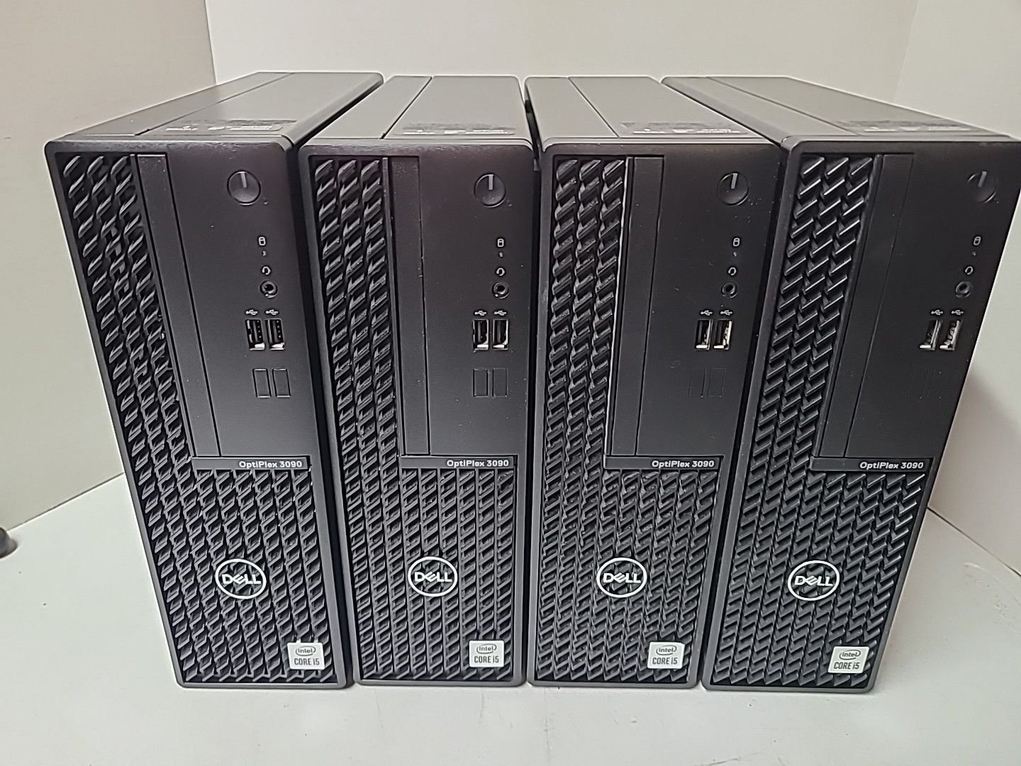Lot Of 4 Dell OptiPlex 3090 SSF Desktop Barebones (NO CPU/RAM/SSD/OS) W/CADDY