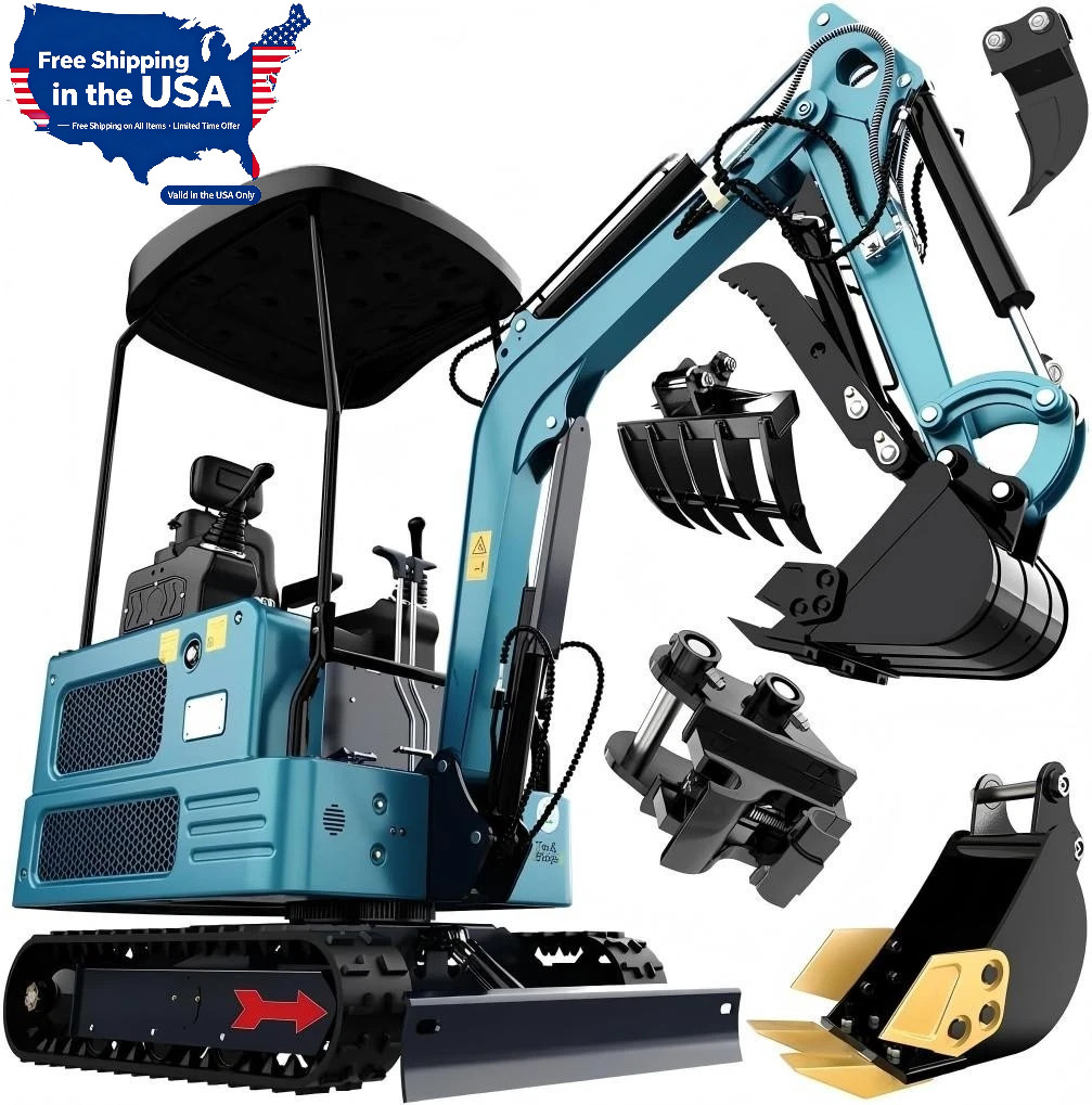 1.8 Ton Mini Excavator – Kubota Diesel Engine Fully hydraulic control syst