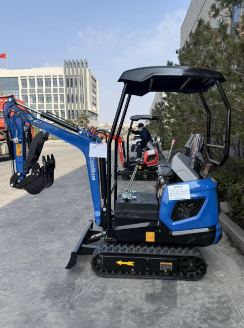 Engine Mini Excavator 1.4 Ton Digger 13.5hp Gas Tracked Crawler B&S EPA