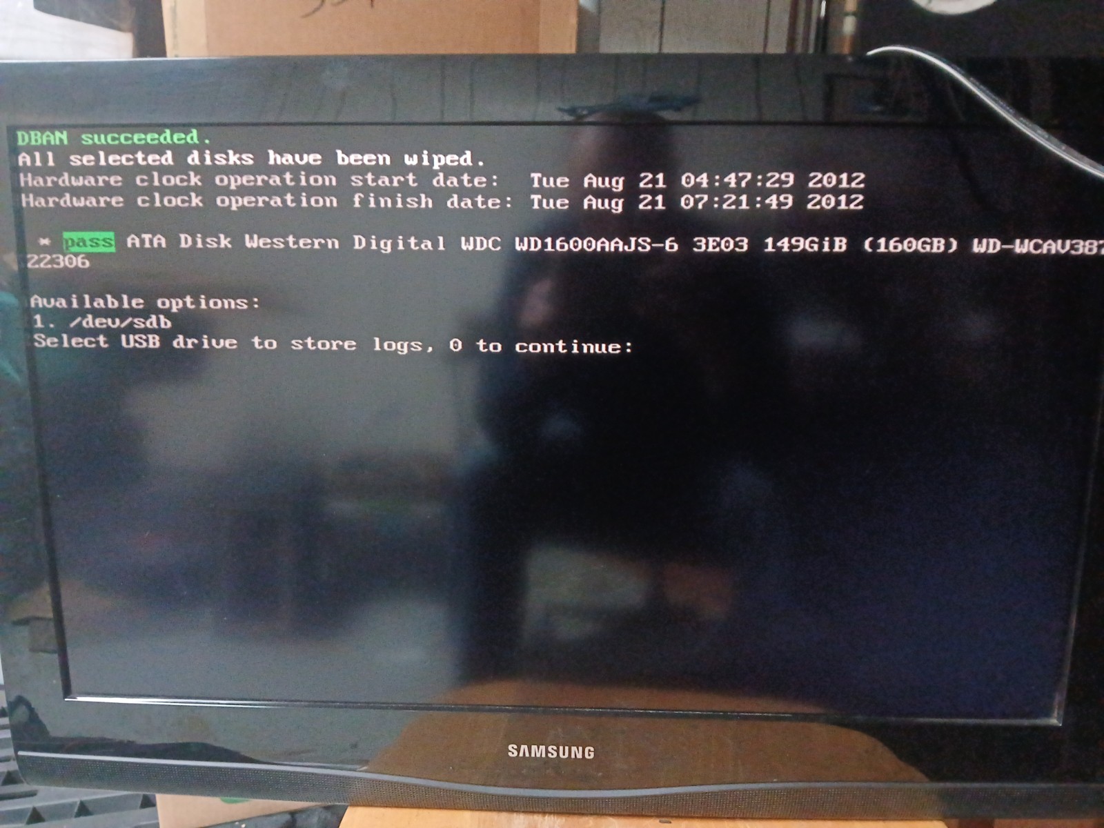 Dell Optiplex 990 i5-2500 8GB RAM 160GB HDD NO OS