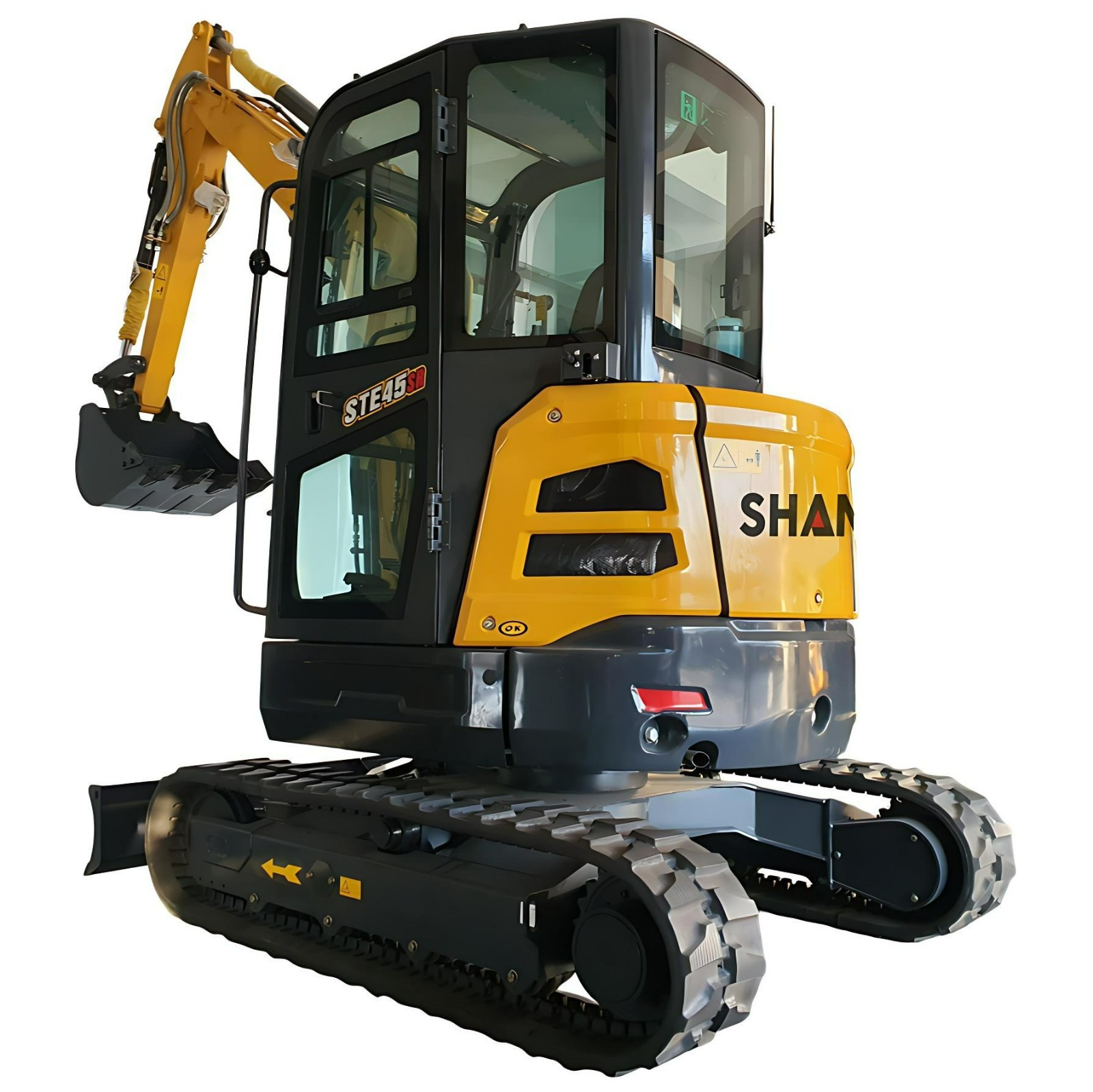 SHANTUI STE45SR Mini Excavator 3.8 Ton Digger Yanmar Diesel Engine Water cooling