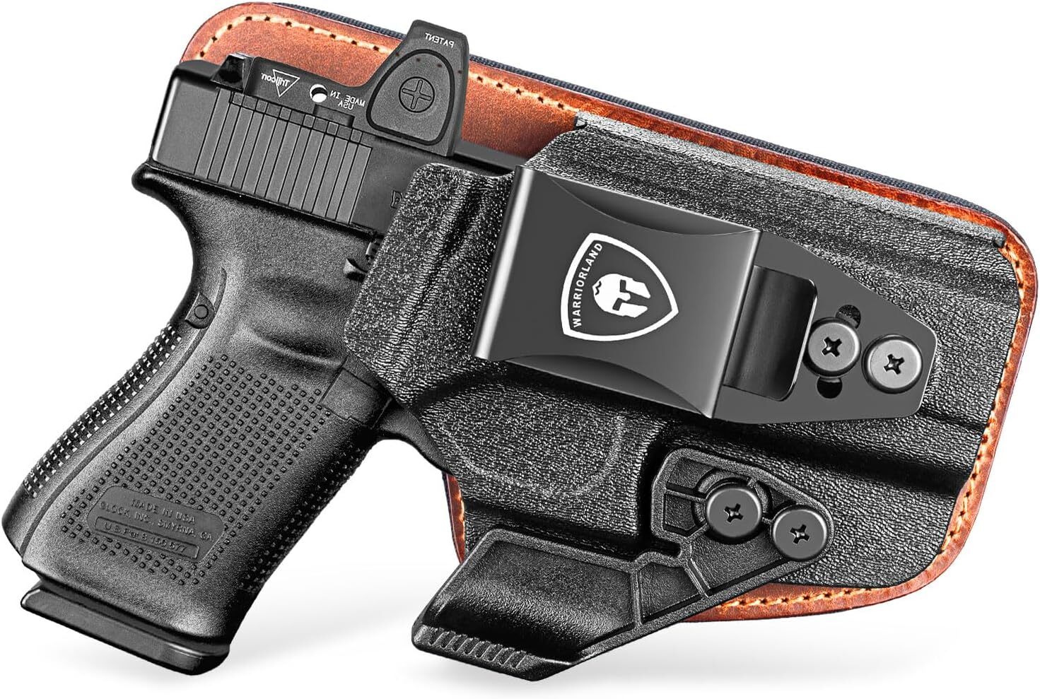 IWB Hybrid Holster For Glock 17/19/22/23 Gen3-5,Glock 31/32 Gen 3-4,G19X/44/45