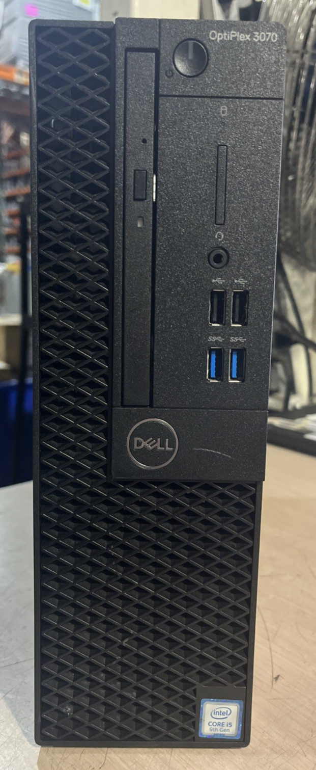 DELL OPTIPLEX 3070 INTEL CORE I5 9TH GEN 8GB RAM NO HD