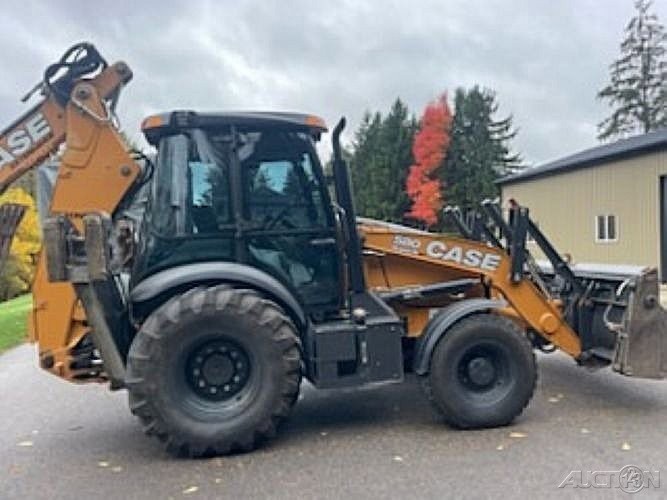 2022 Case 580SN WT Backhoe Loader 4-in-1 Front Bckt EROPS 2,051 Hrs Stock#343173