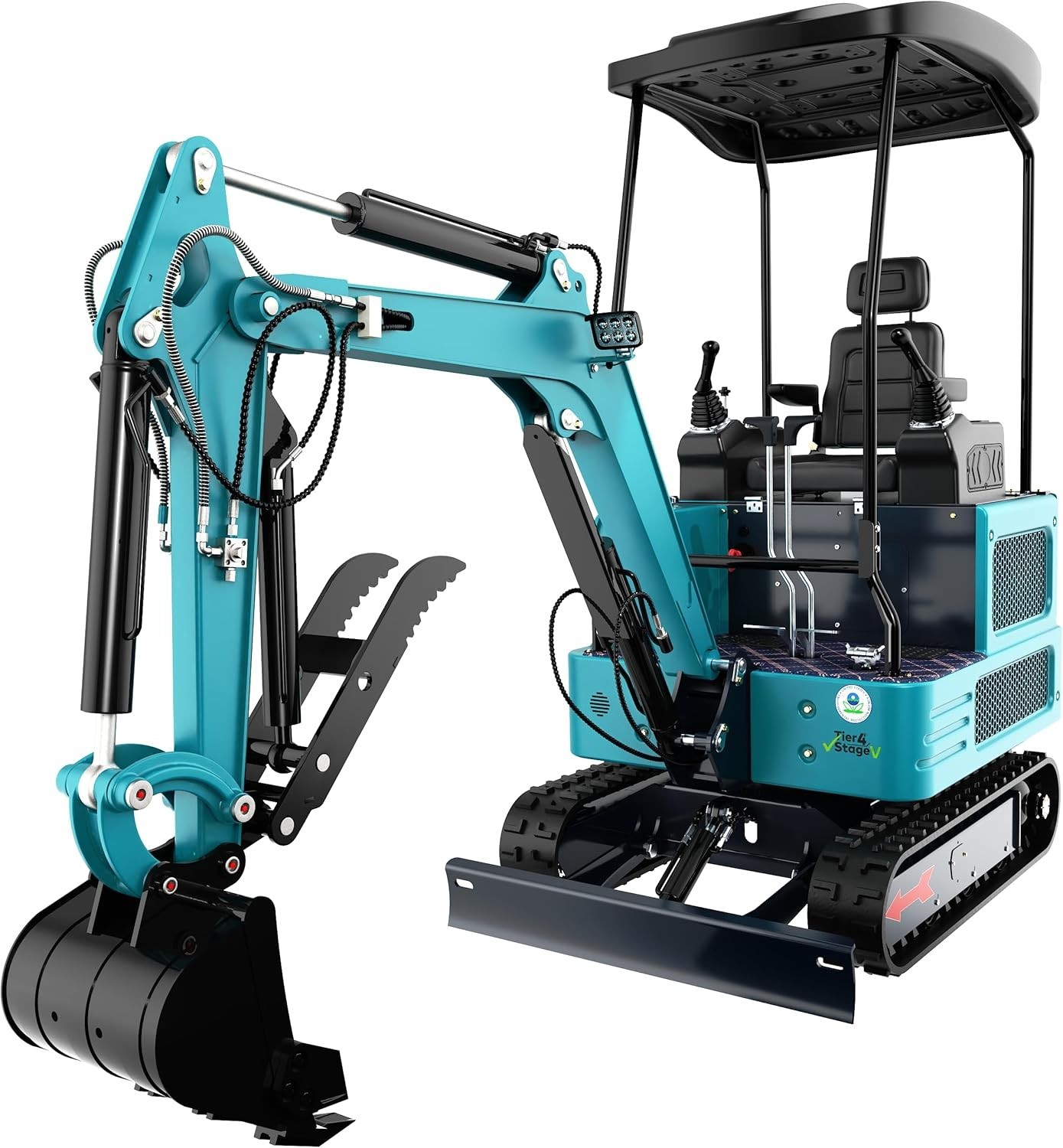 NEW 1.8 Ton Mini Excavator KUBOTA Diesel 1.8 ton Mini Digger engine Crawler EPA