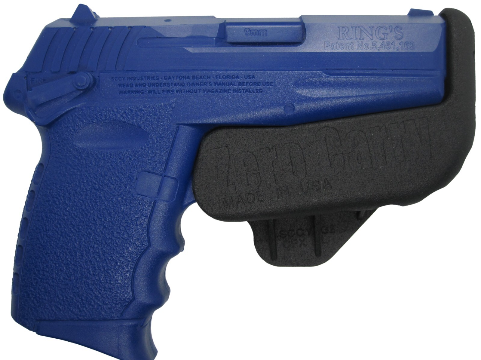 SCCY CPX-1 Zero Carry Elite In Waistband Holster for concealed carry