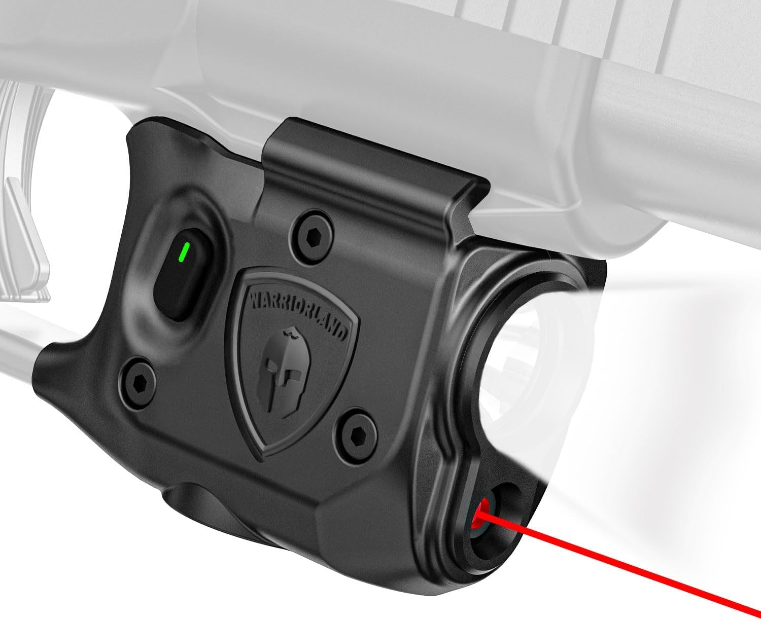 150-Lumen Pistol Light Red Laser Combo Fits Glock 43X MOS/Glock 48 MOS, SLL-100