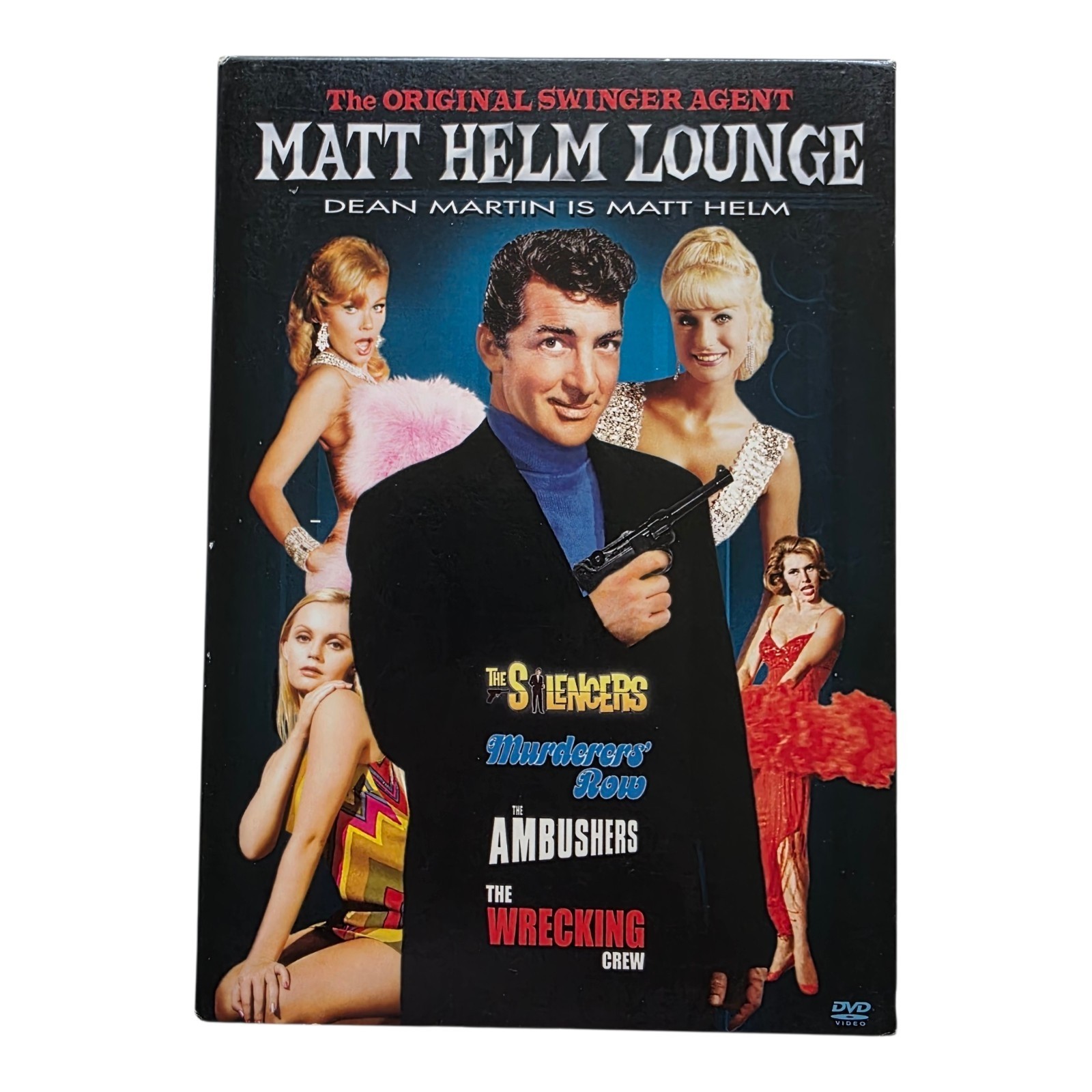 The Original Swinger Agent Matt Helm Lounge (DVD, 2005, 4 Disc Set)