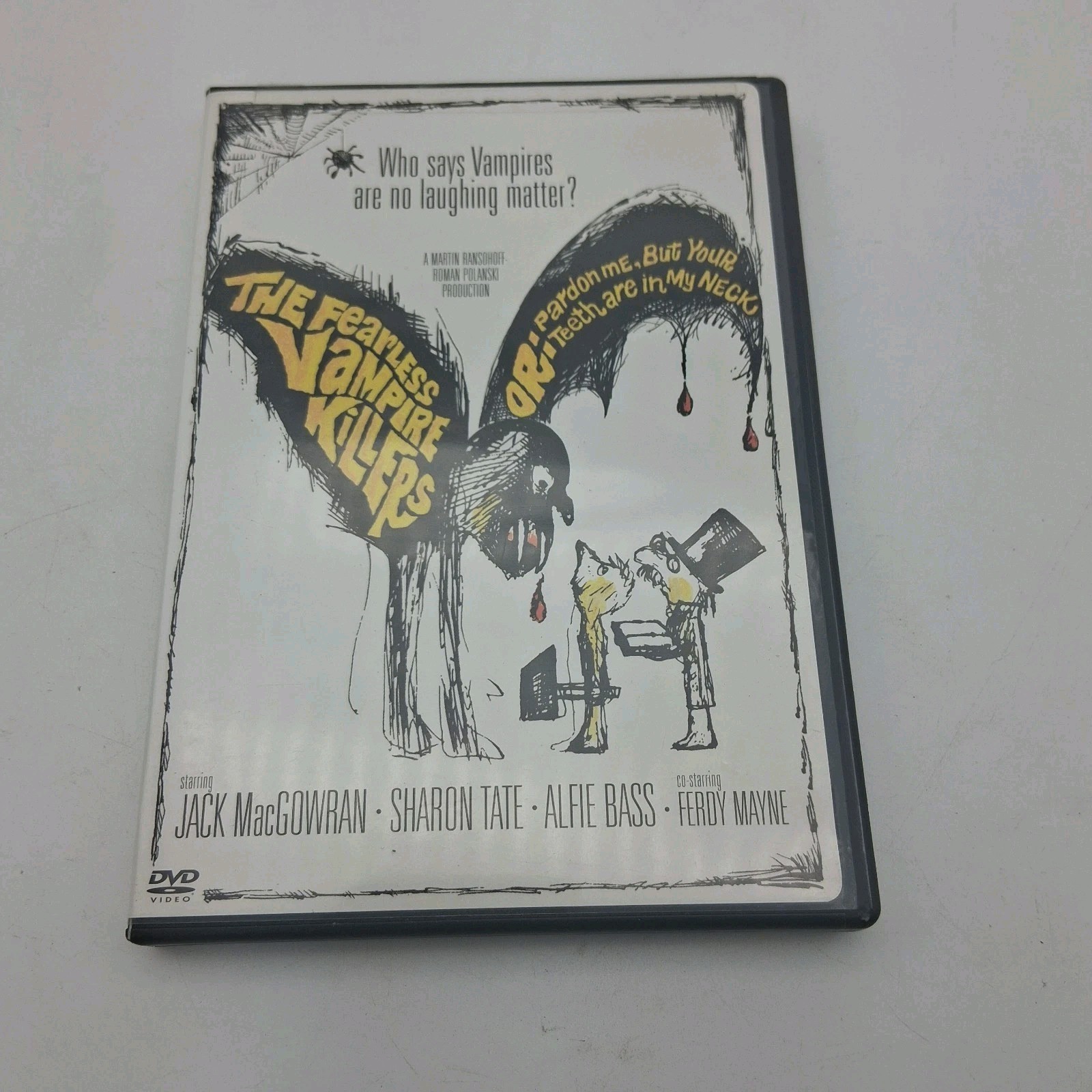 The Fearless Vampire Killers by Roman Polanski Sharon Tate Cult DVD