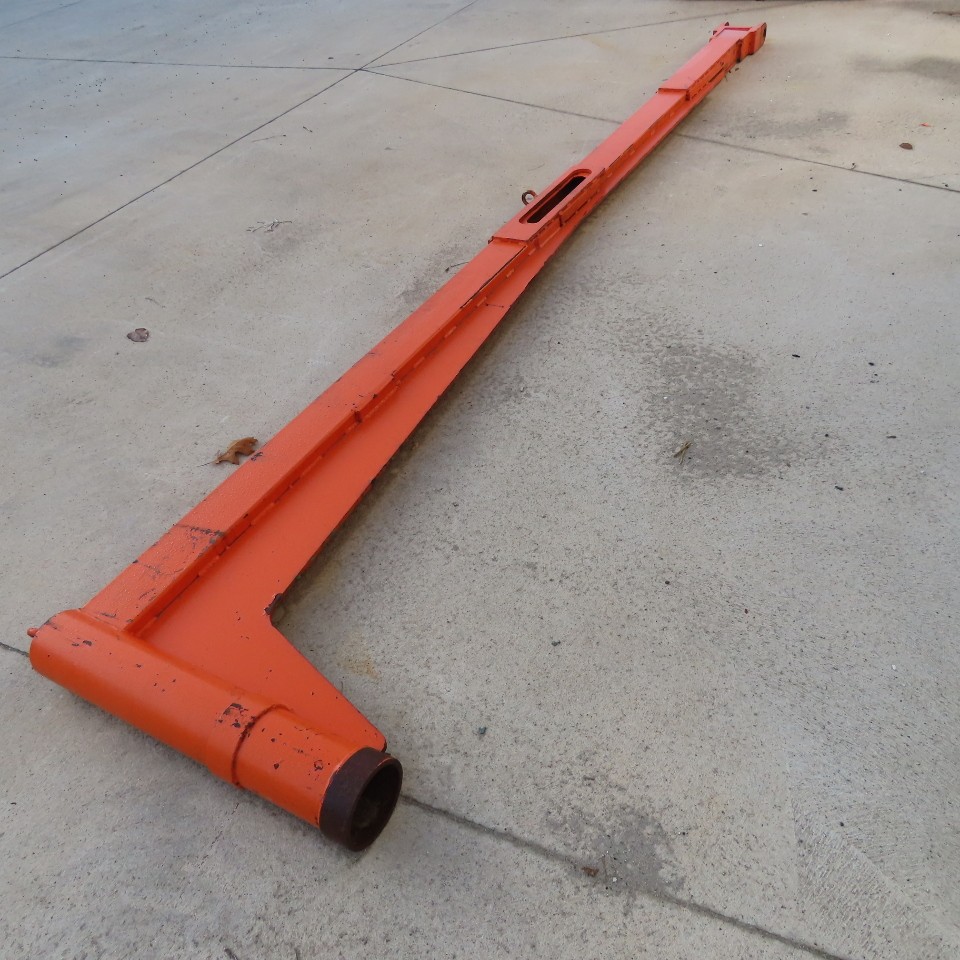 Floor Column Mount Articulating Jib Crane Arm 14′ Swing