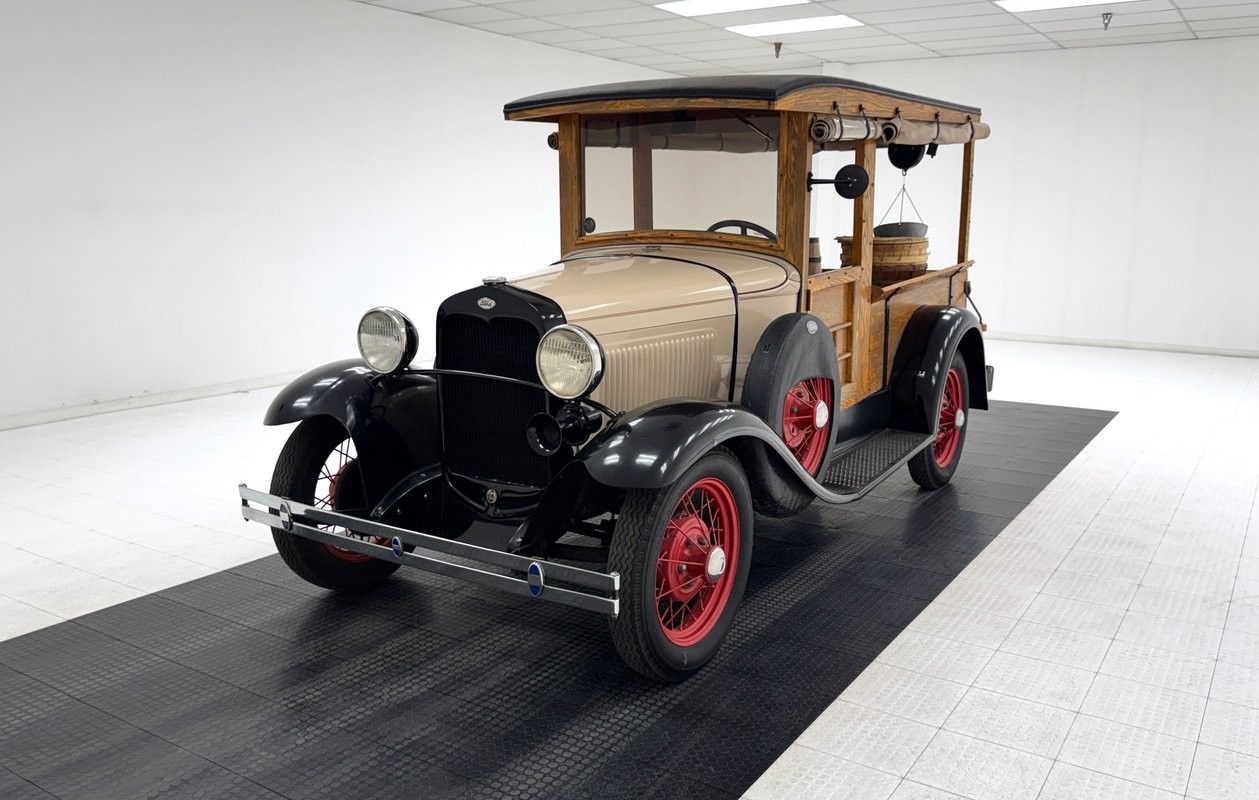 1931 Ford Model A Huckster Woody