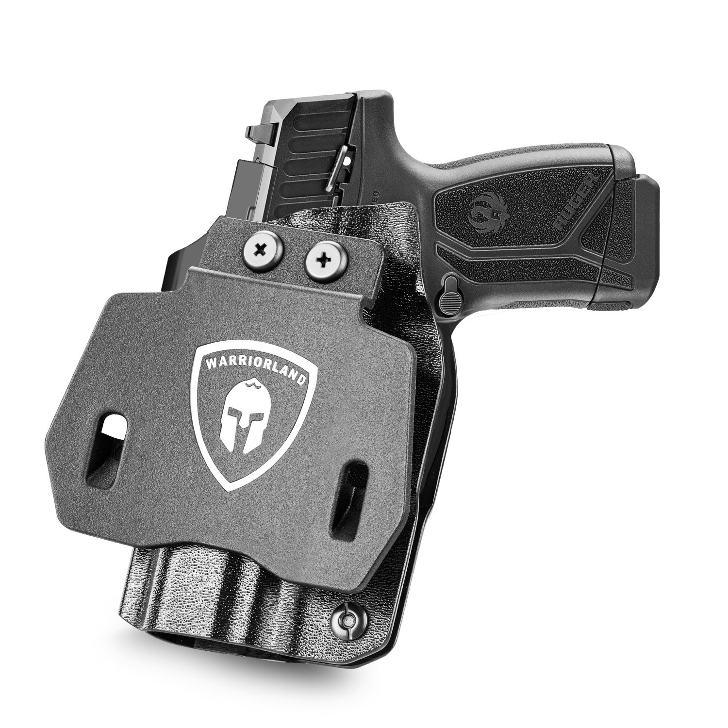 OWB Holster Optics Cut Fit Ruger Max-9 Pistol,with 1.75 Inch Paddle Right Hand