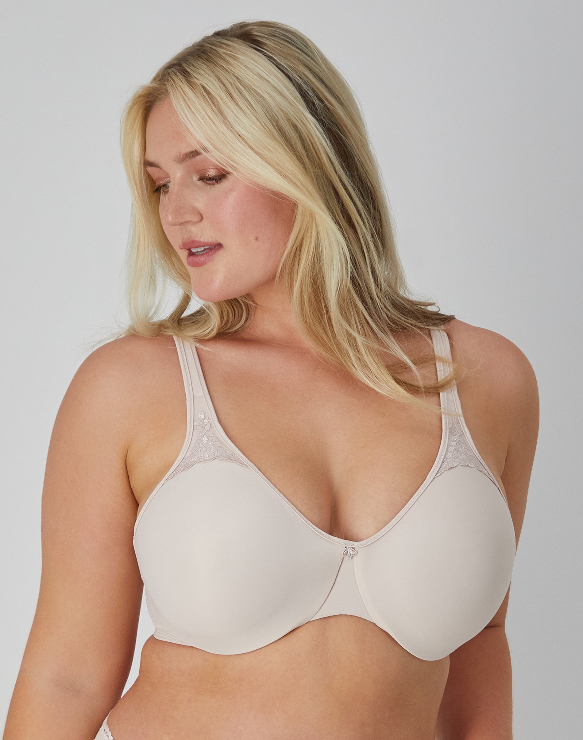 Bali Passion for Comfort Underwire Minimizer Bra Sandshell 34DDD Women’s
