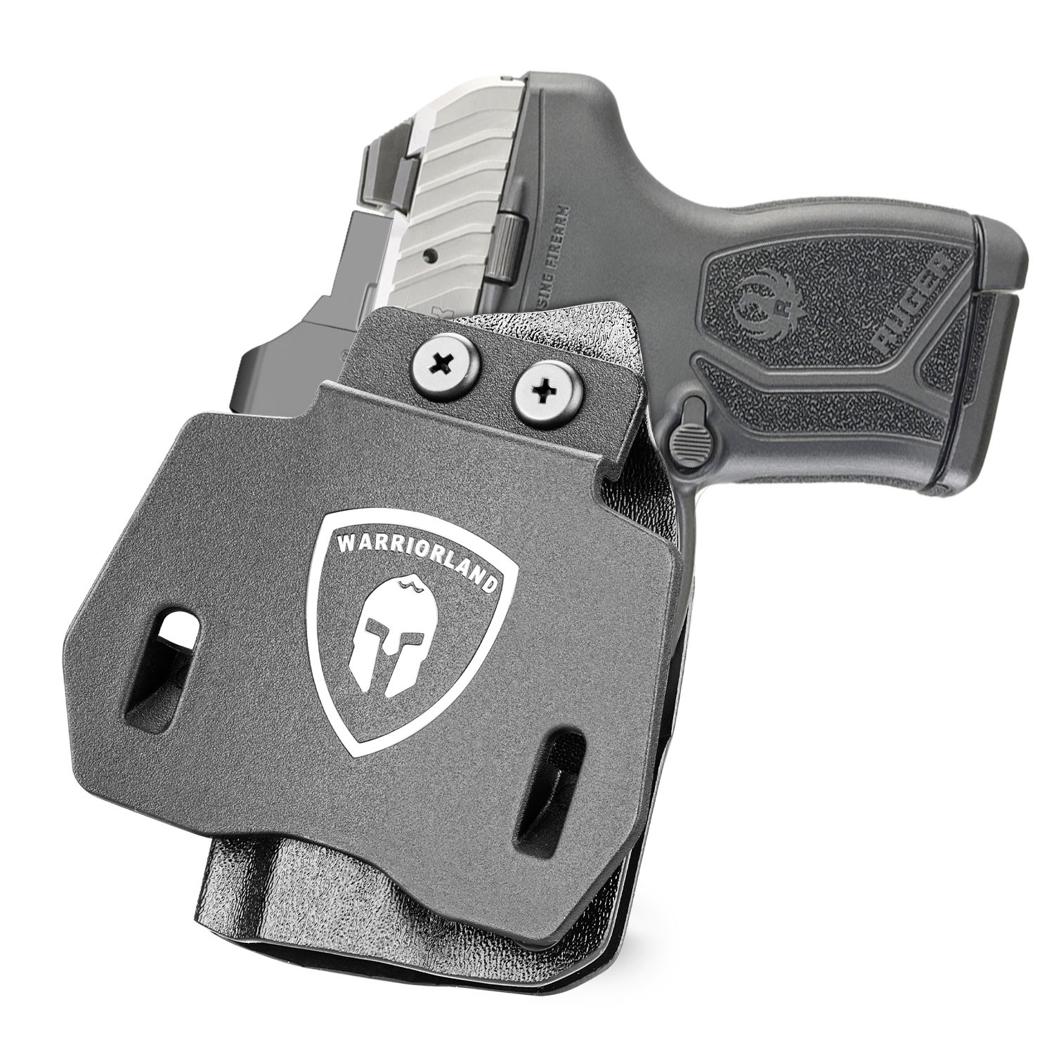 OWB Holster Optics Cut Fit Ruger LCP Max Pistol,Outside Waistband, Right Hand