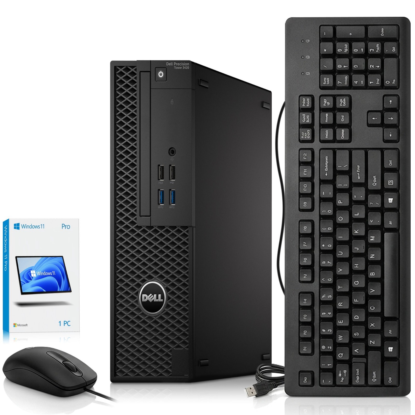 Dell Precision 3420 Desktop PC Intel i5-6th 8GB RAM 256GB SSD WiFi Window 11 Pro