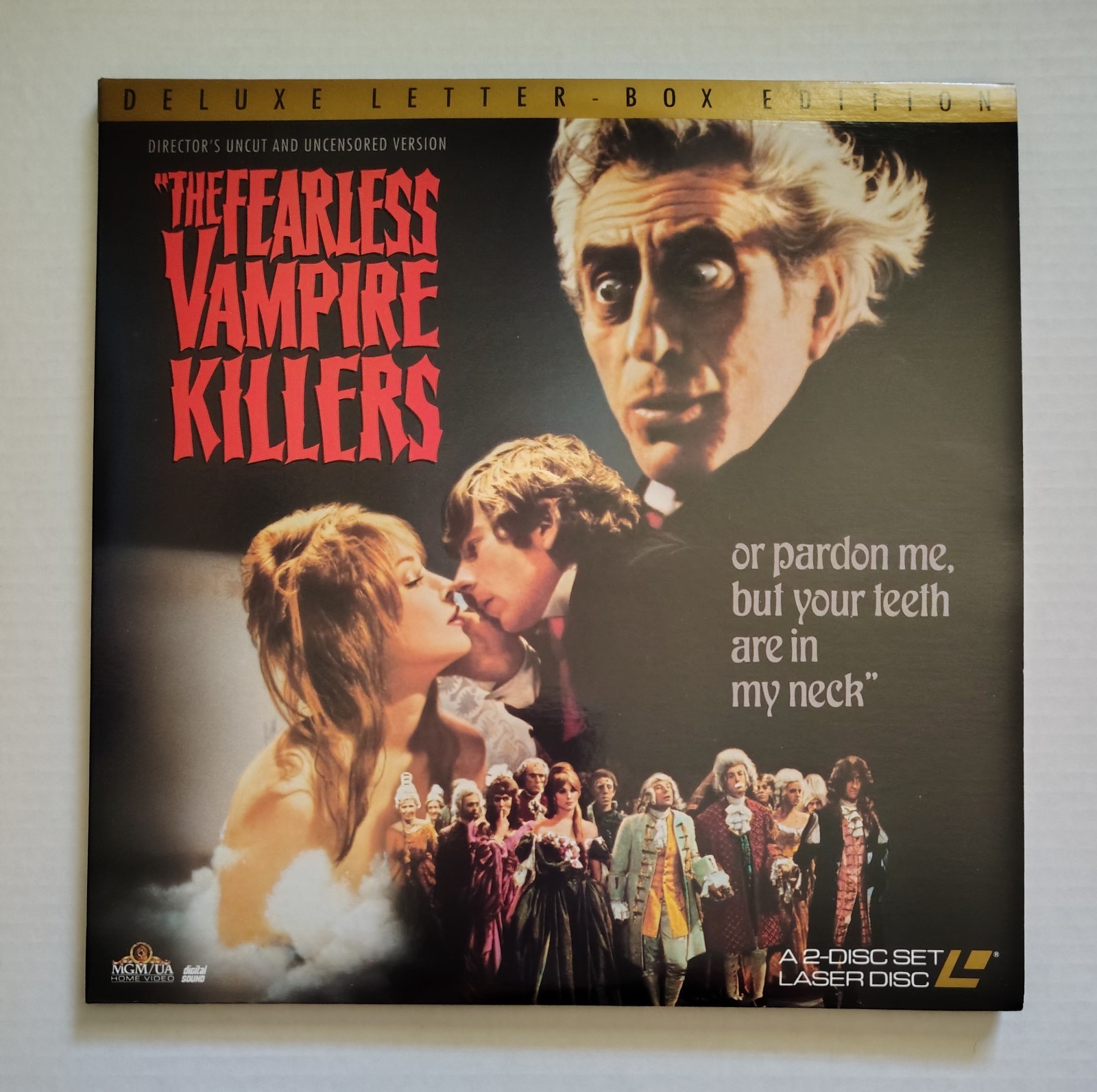 The Fearless Vampire Killers Criterion Collection (Laserdisc) Sharon Tate Rare!