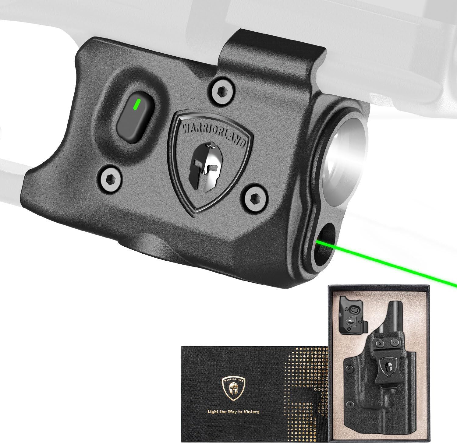 Pistol Light Laser & Holster Fit Glock17/19 Gen3-5,G22/23/31/32Gen3-4&G19X/44/45