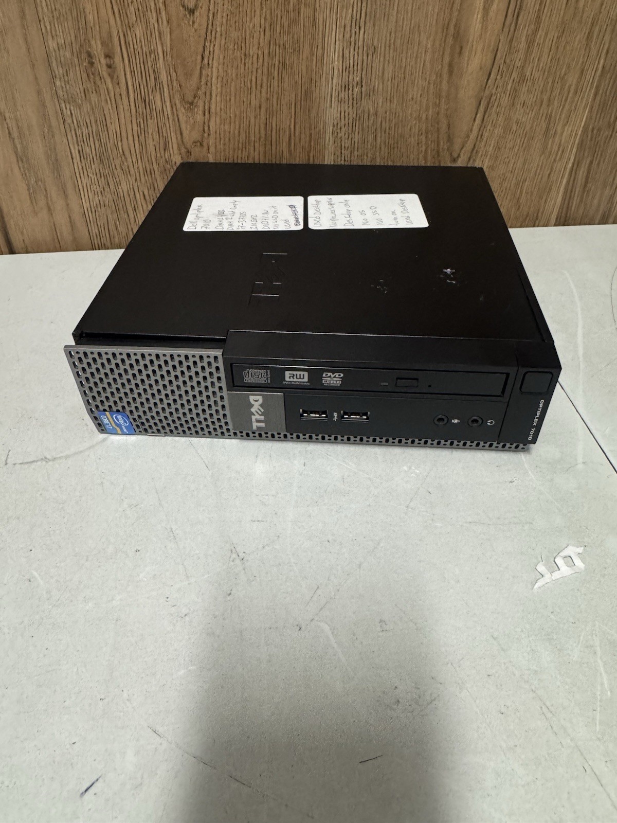👉 Dell OptiPlex 7010 SFF Desktop PC i7-3770S For Parts No Power No HDD No OS