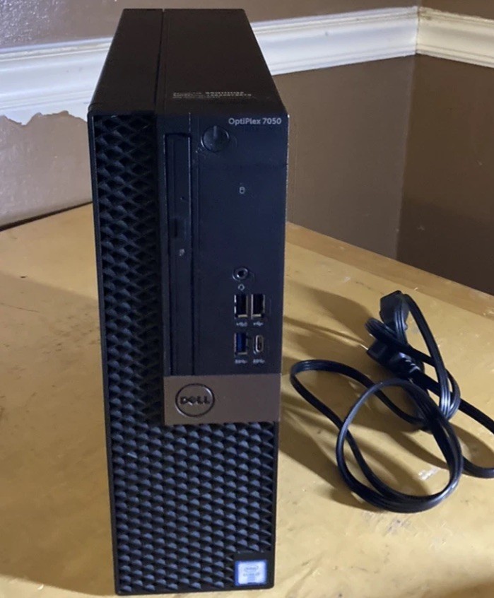 Dell Optiplex 7050 SFF 256 SSD Intel Core i5 7th Gen 3.4GHz 8GB RAM)
