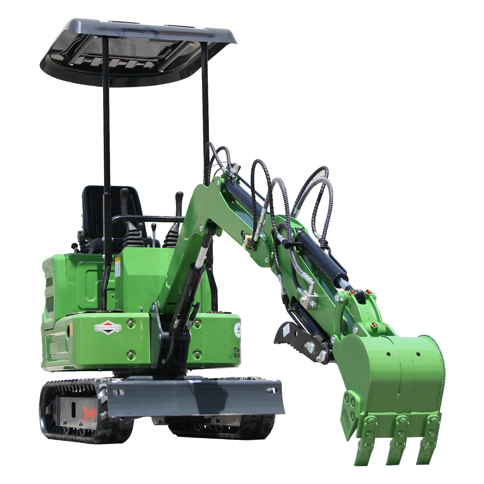 1.2 Ton Mini Excavator 13.5HP B&S engine Mini Digger Crawler USA Stock EPA