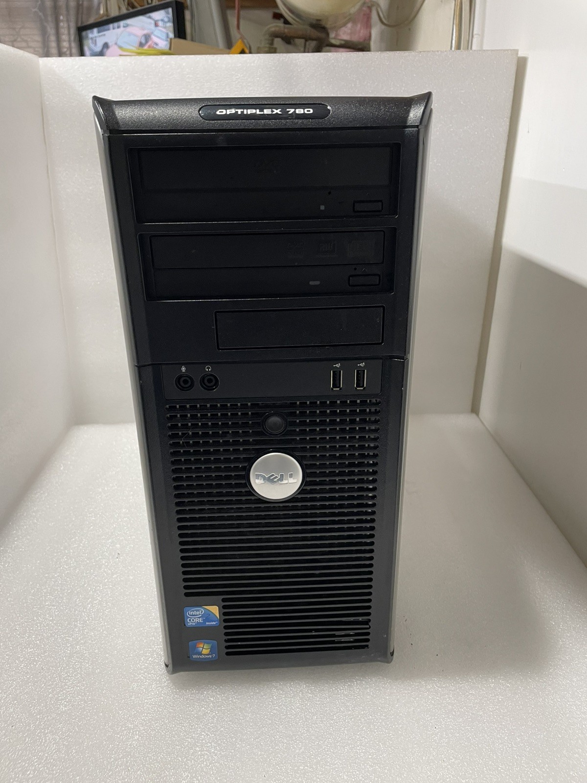 Dell Optiplex 780 T 250gb HDD Win 10 Core 2-E8600 3.33ghz 8gb Ram DVDs