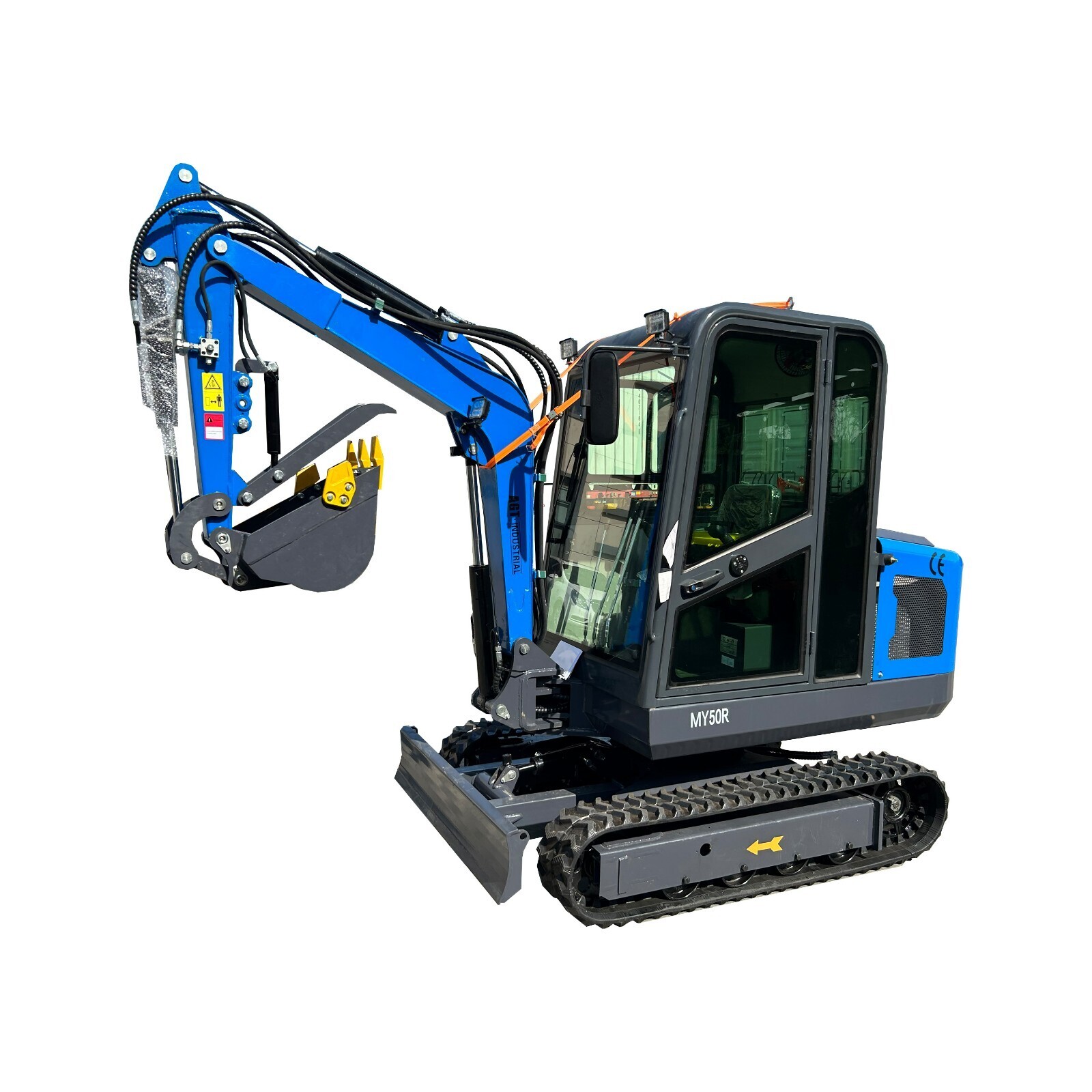 NEW AGT 28HP 1.2 ton Mini Excavator Digger Tracked Crawler RATO EPA Gas Engine