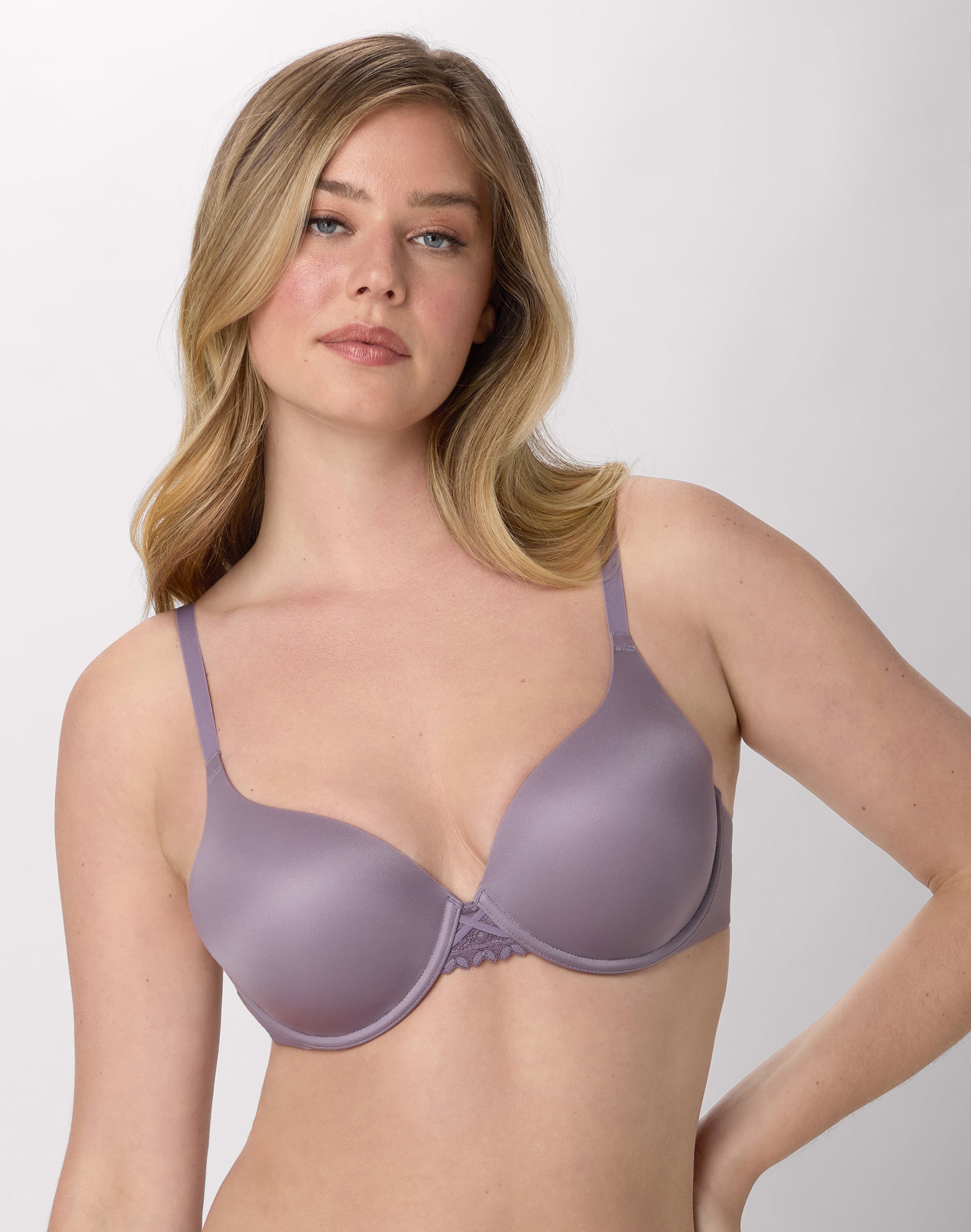 Maidenform Dreamwire Underwire Push-Up Bra Perfectly Purple 34C Women’s