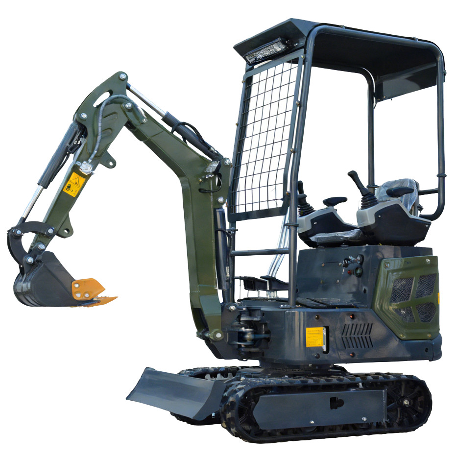 Free Unloading/Delivery 16K Mini Excavator Digger 14hp 1.6Ton Kubota EPA Engine