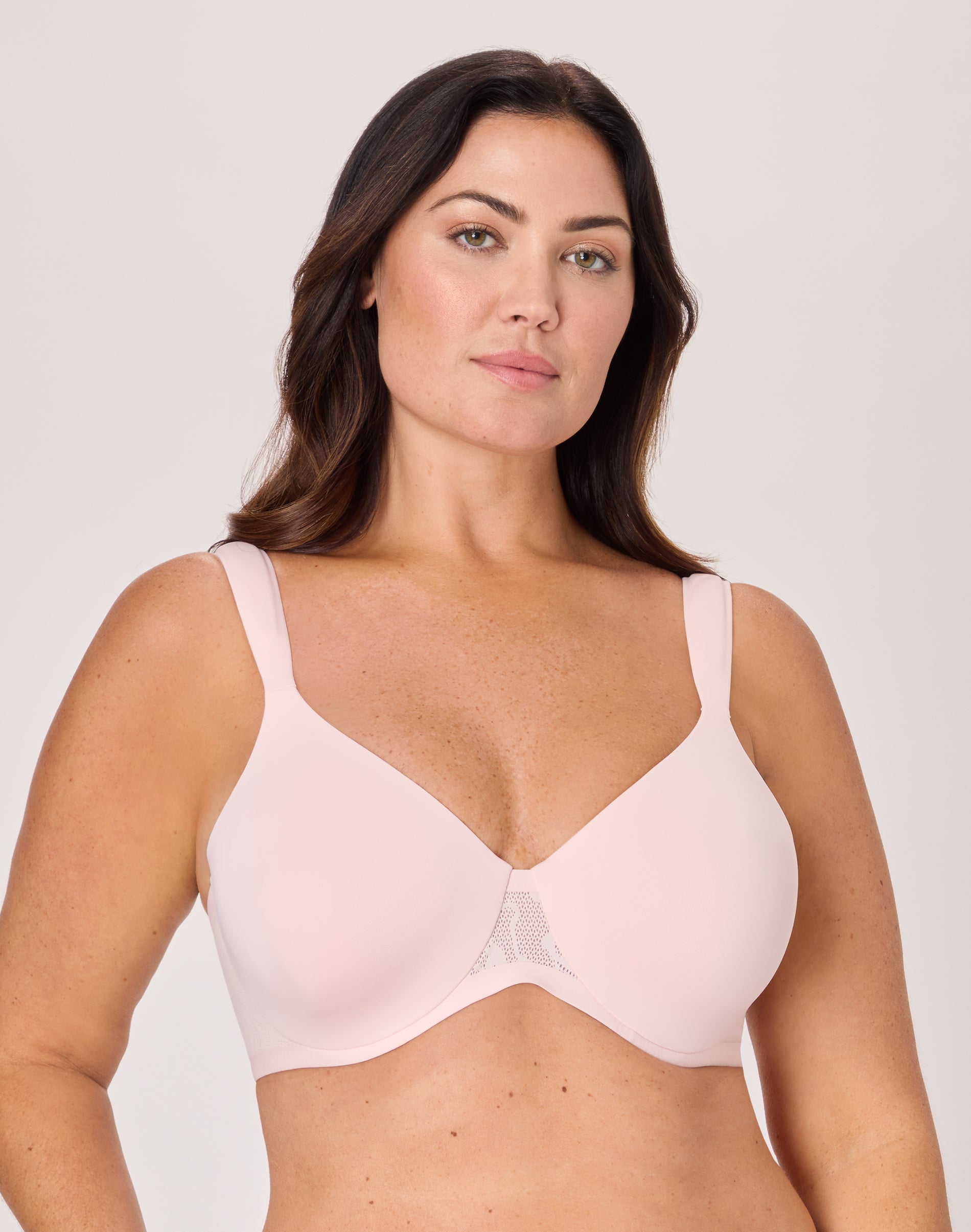 Bali’s Coolest Smoothing Underwire T-Shirt Bra Pink Pirouette 34D Women’s
