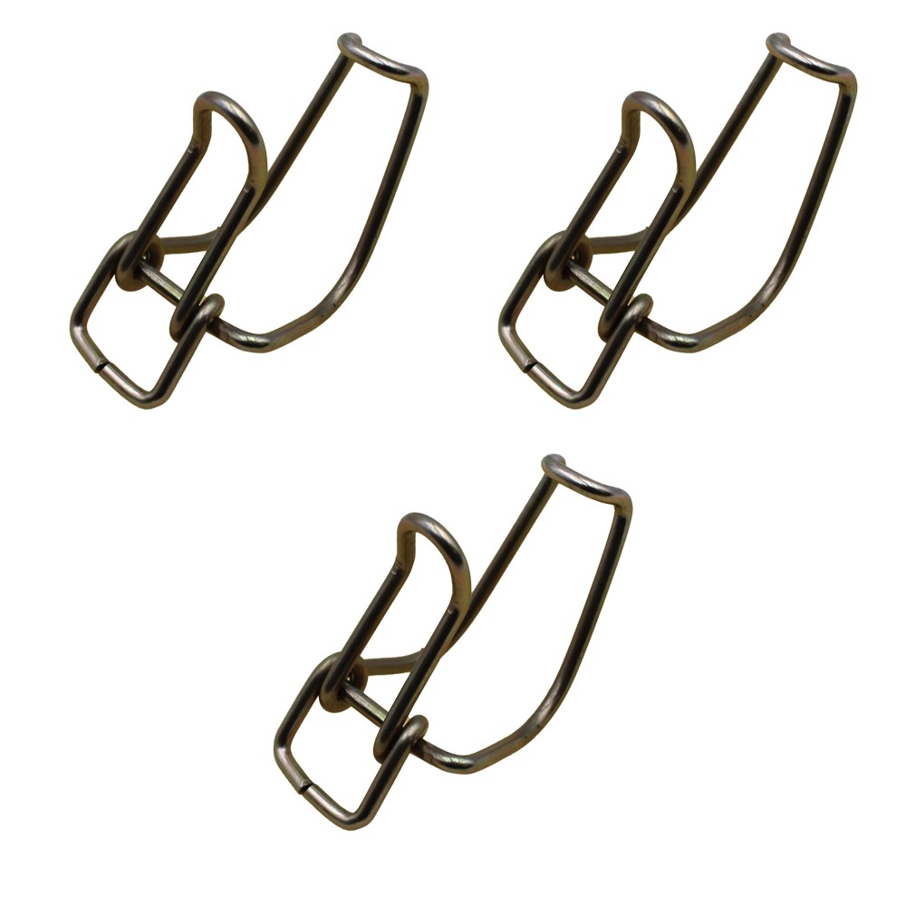 580/12023 Set of Three (3) Air Filter Retaining Clips Fits JCB Backhoe Engines