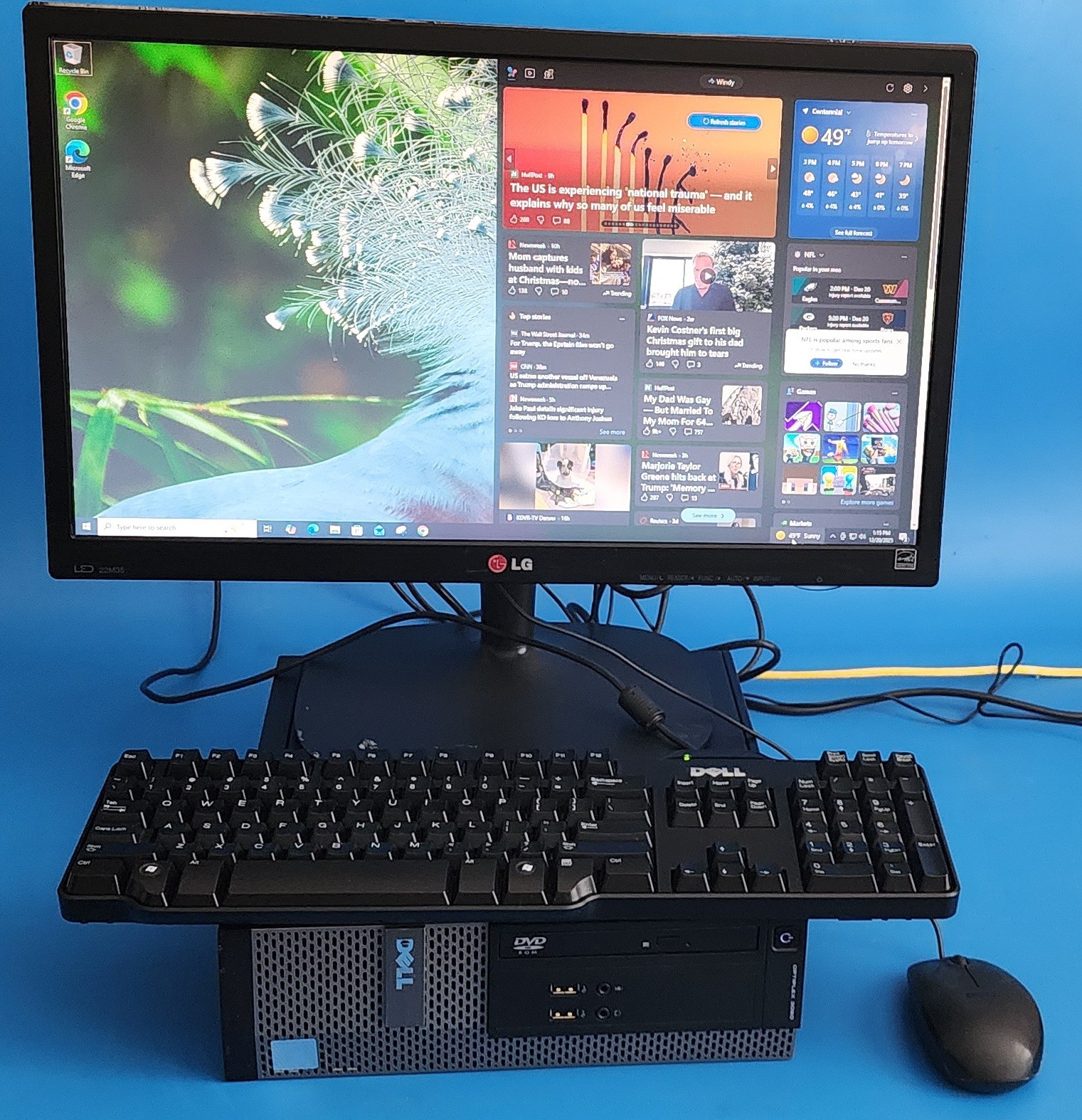 Dell OptiPlex 3020 SFF Desktop i5-4590 3.3Ghz 16GB DVDRW 500 GB H.D Win 10 Pro..